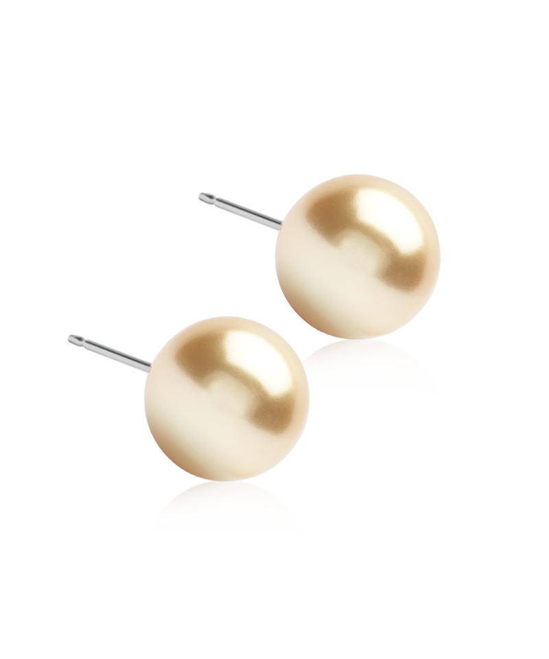 Pearl Earring 10 mm -NT