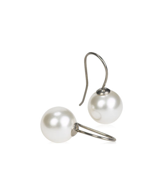 Pendant Pearl Earring -NT