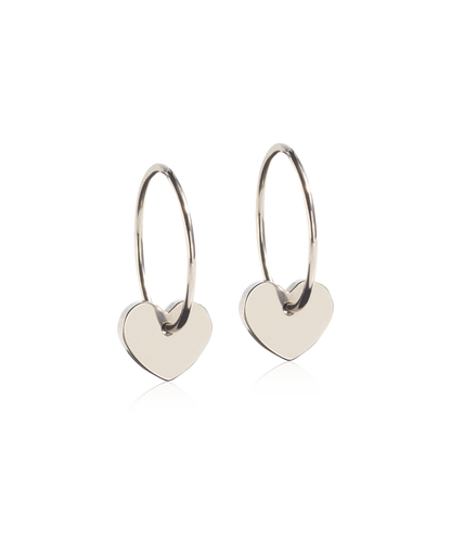Pendant Heart Ear Ring -NT