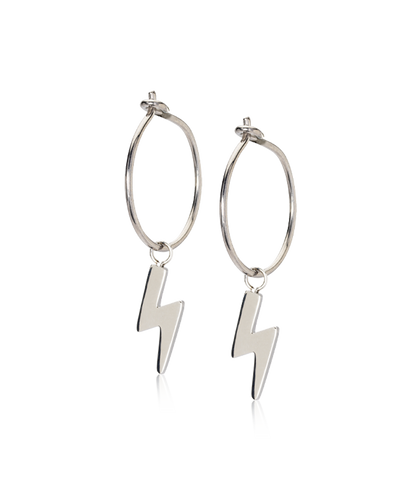 Ear Ring 14 mm, Pendant Flash -NT