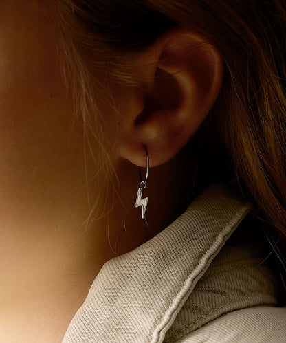 Ear Ring 14 mm, Pendant Flash -NT