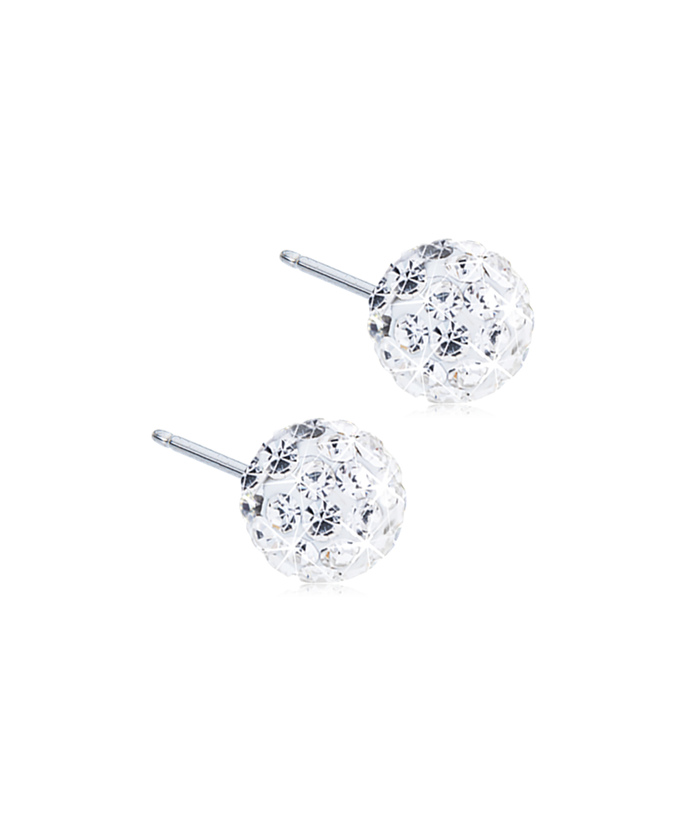 Crystal Ball Earring -NT