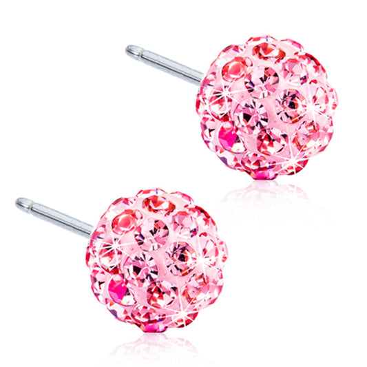 Crystal Ball Earrings