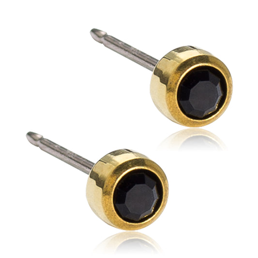 Tiffany Black Earring
