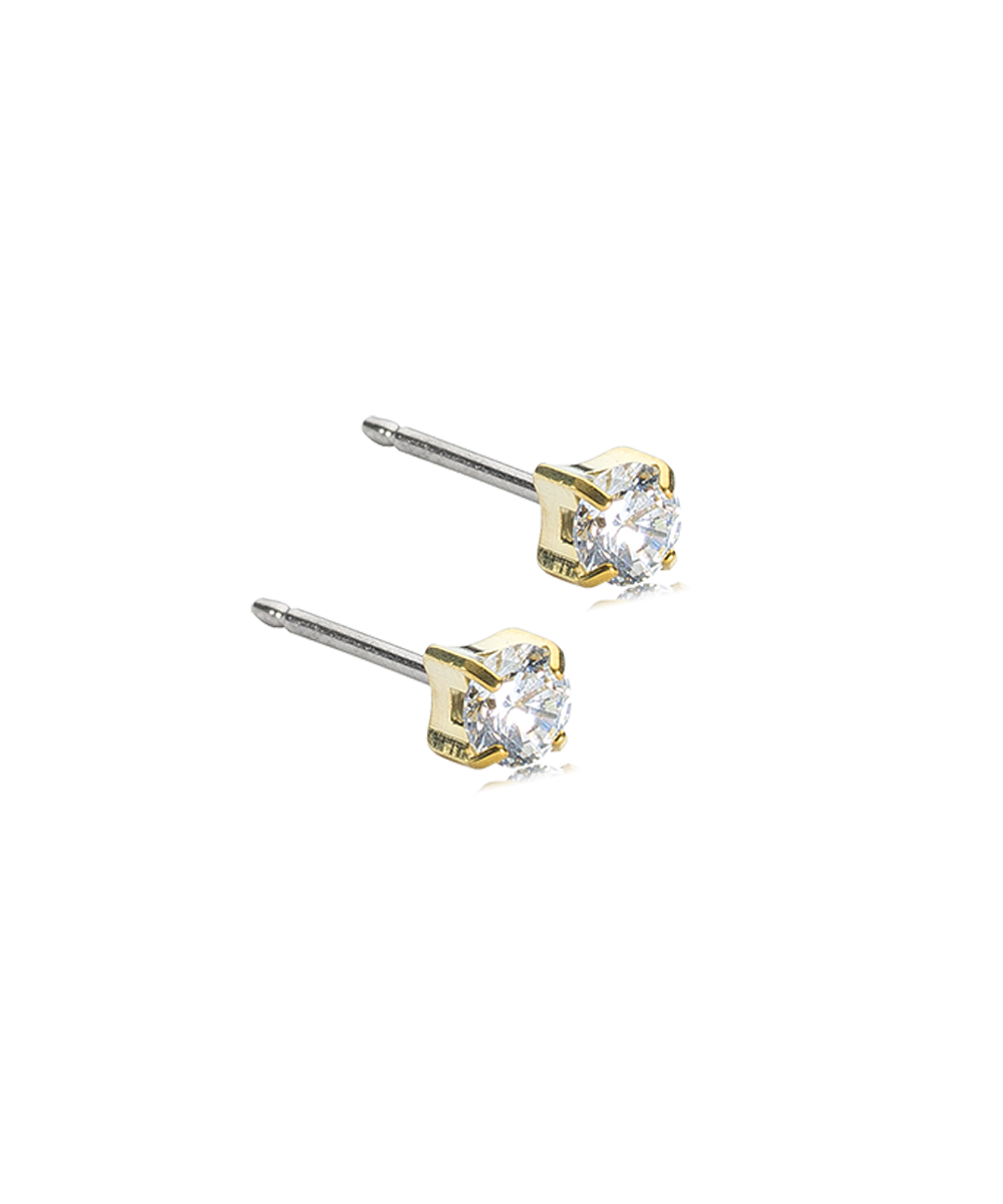 Tiffany Earring 4 mm -GT