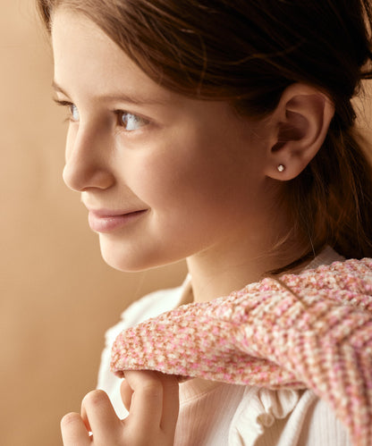 Tiffany Earring 4 mm -GT