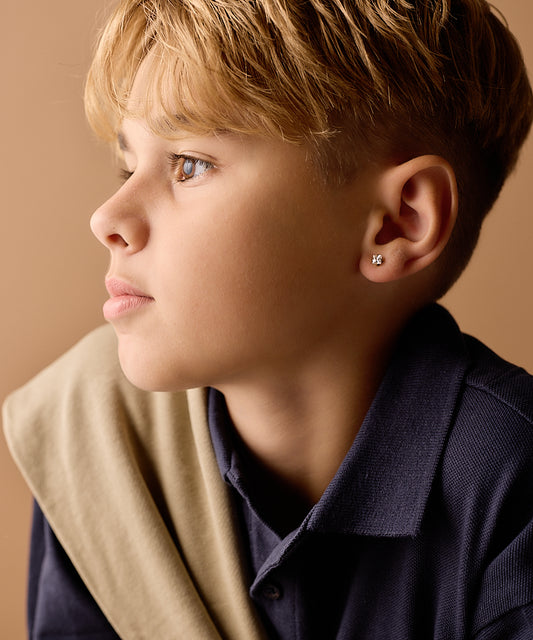 Tiffany Edge Earring 5 mm -GT