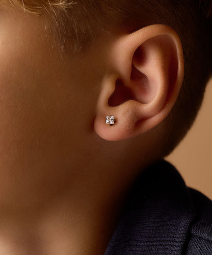 Tiffany Edge Earring 5 mm -GT