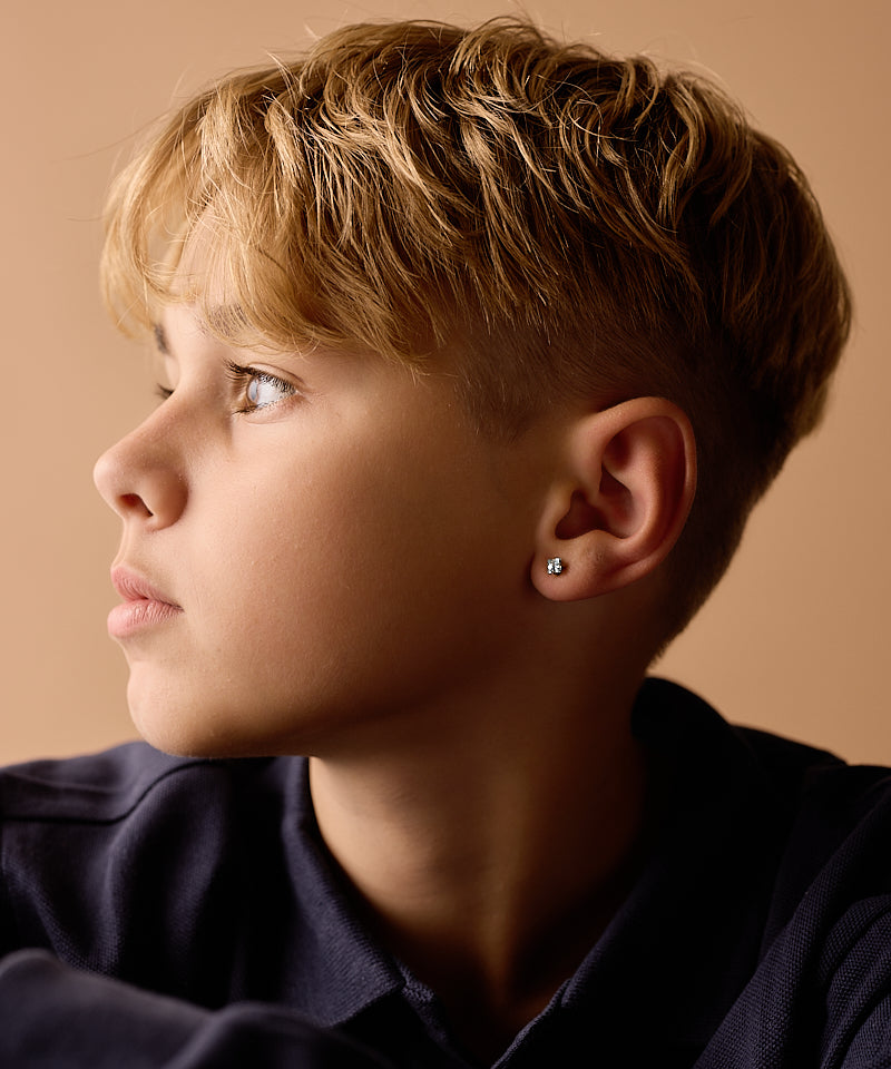 Tiffany Edge Earring 5 mm -GT