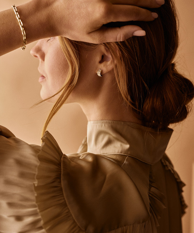 Pendant Grand Brilliance Curved Earring -GT