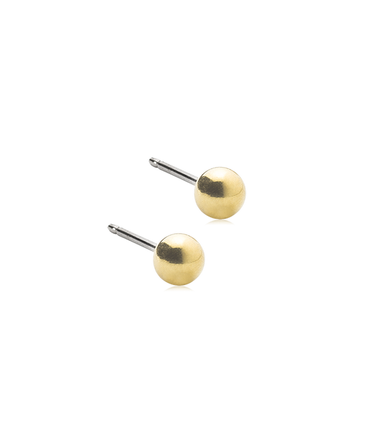 Ball Earring 4 mm -GT