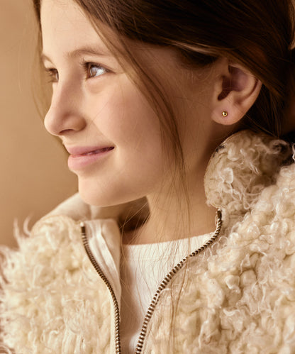 Ball Earring 4 mm -GT