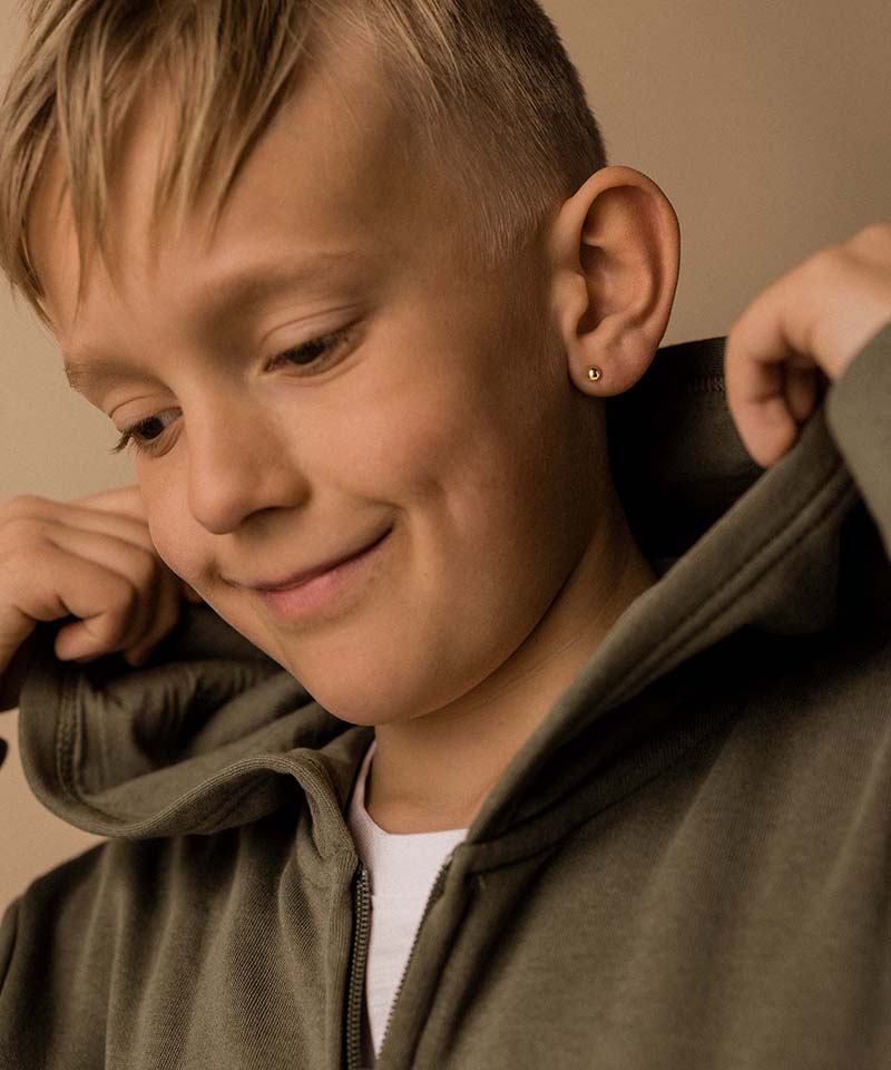 Ball Earring 4 mm -GT