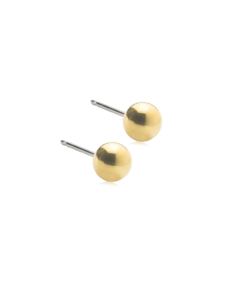 Ball Earring 5 mm -GT