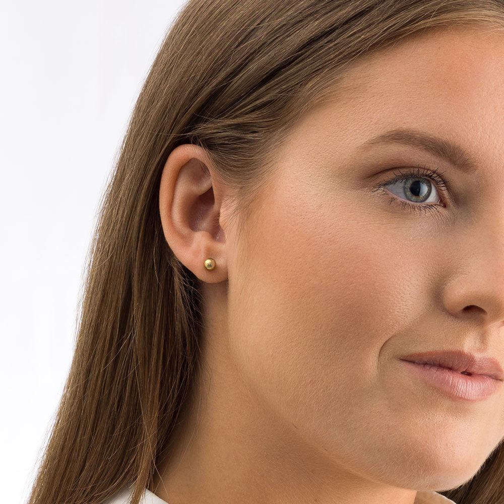Ball Earring 5 mm -GT