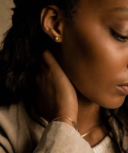 Ball Earring 5 mm -GT