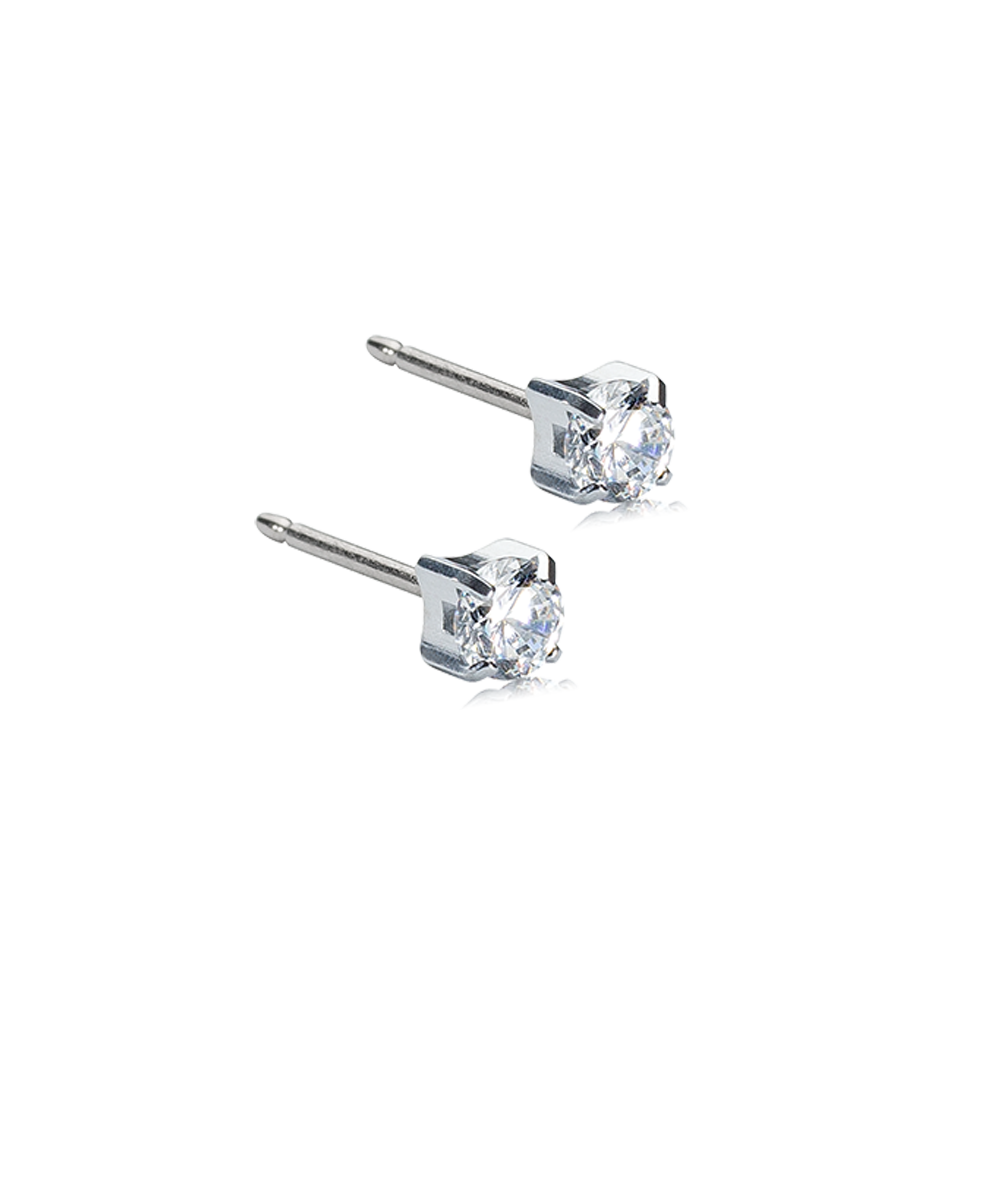 Tiffany Earring 4 mm -ST
