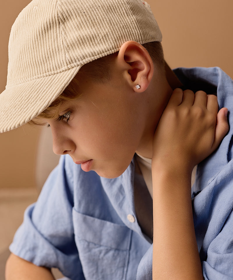 Tiffany Edge Earring 5 mm -ST