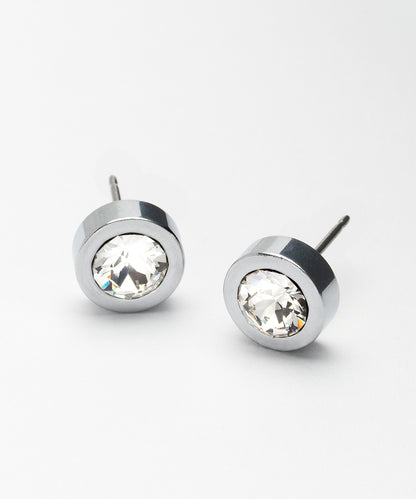 Grand Bezel Earring -ST