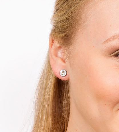 Grand Bezel Earring -ST