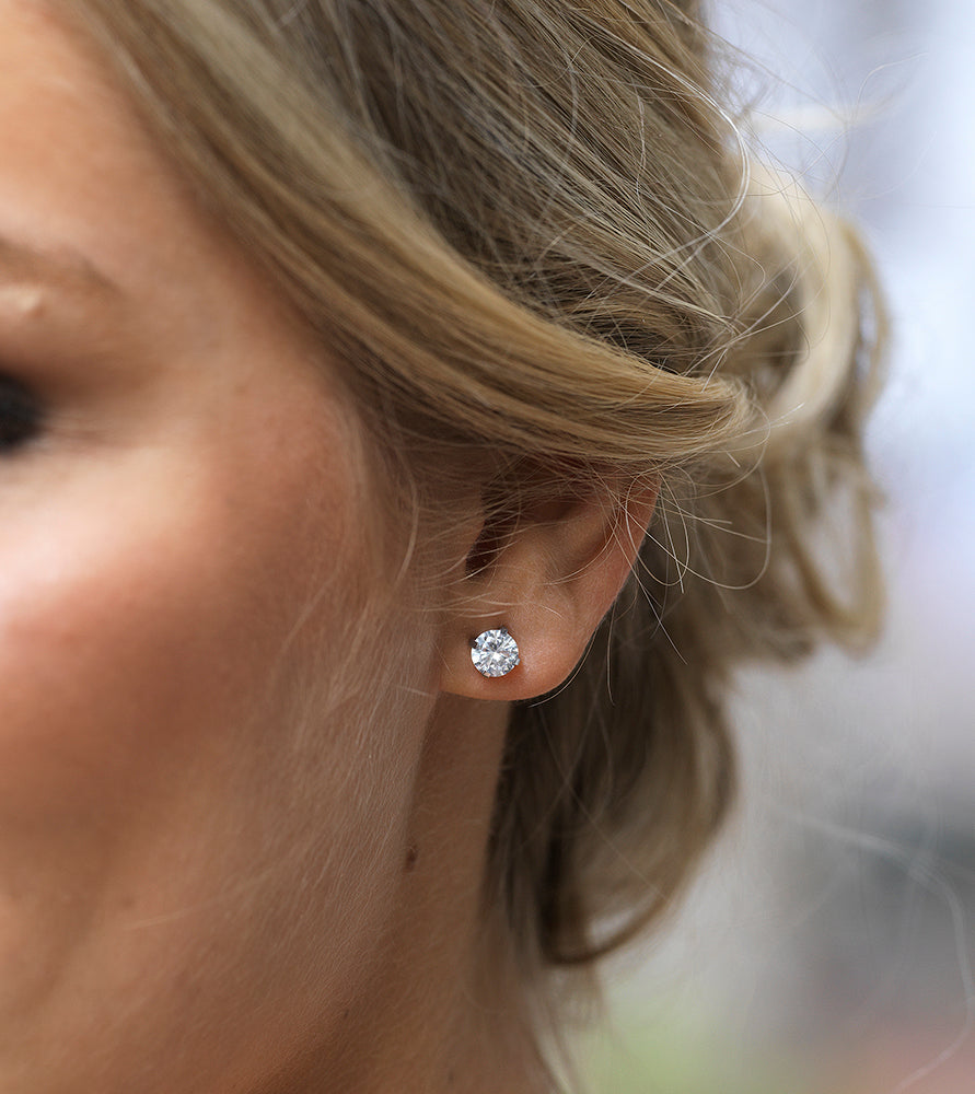 Tiffany Earring 7 mm -ST