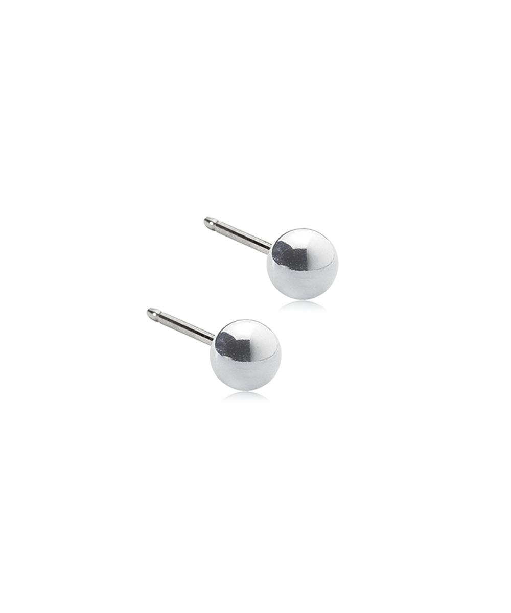 Ball Earring 4 mm -ST