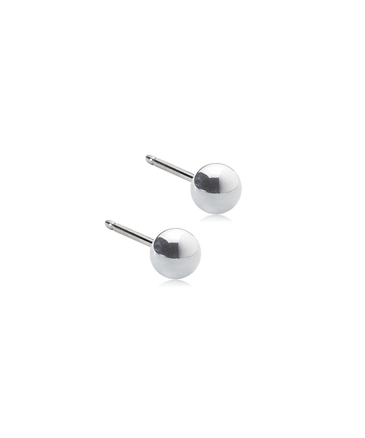 Ball Earring 4 mm -ST