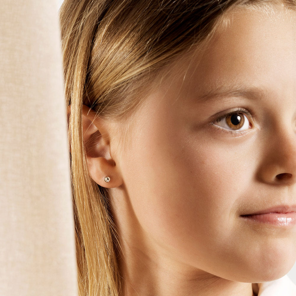 Ball Earring 4 mm -ST