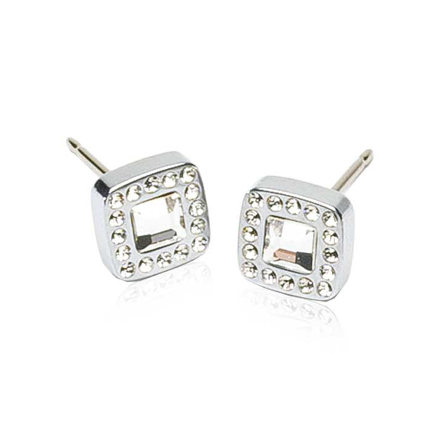 Brilliance Cushion Earring