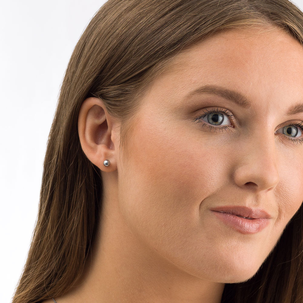 Ball Earring 5 mm -ST