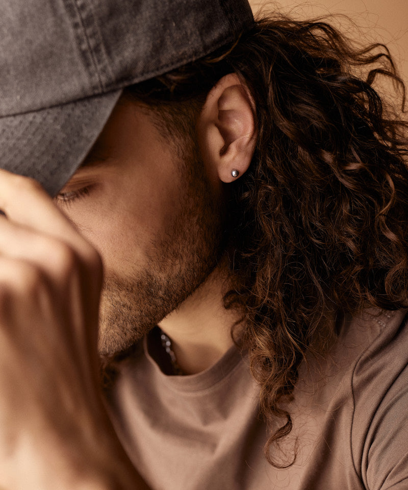 Ball Earring 5 mm -ST