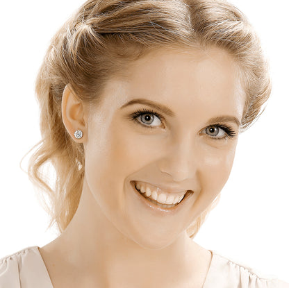 Brilliance Halo Earring -ST