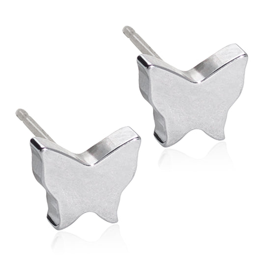 Titanium Butterfly Earring