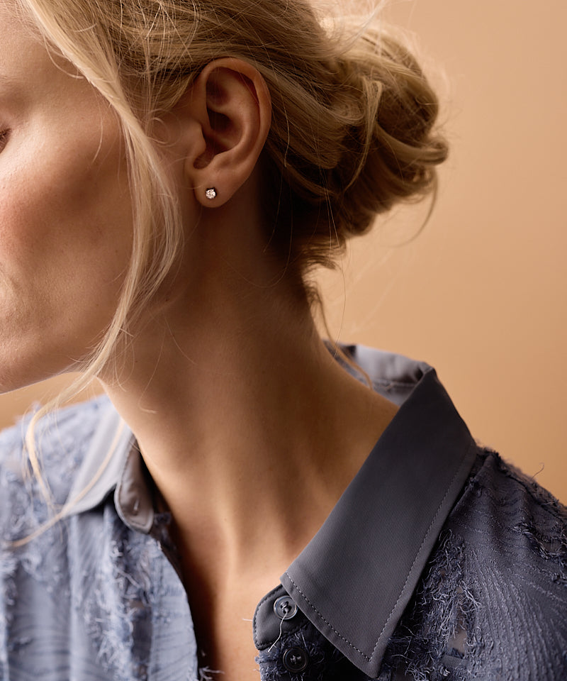 Tiffany Precious Earring 6 mm -ST