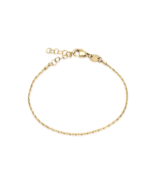 Flat chain Bracelet 15,5-19 cm G