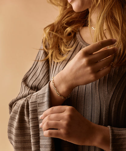 Medium Link Bracelet 19 cm G