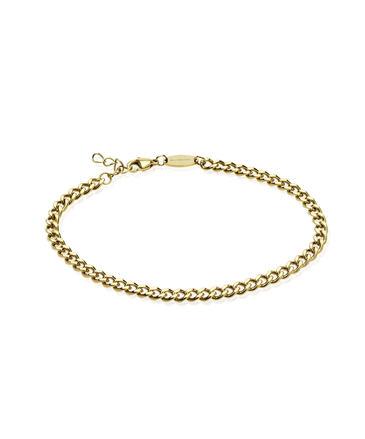 Curb Link Bracelet 18-22 cm G