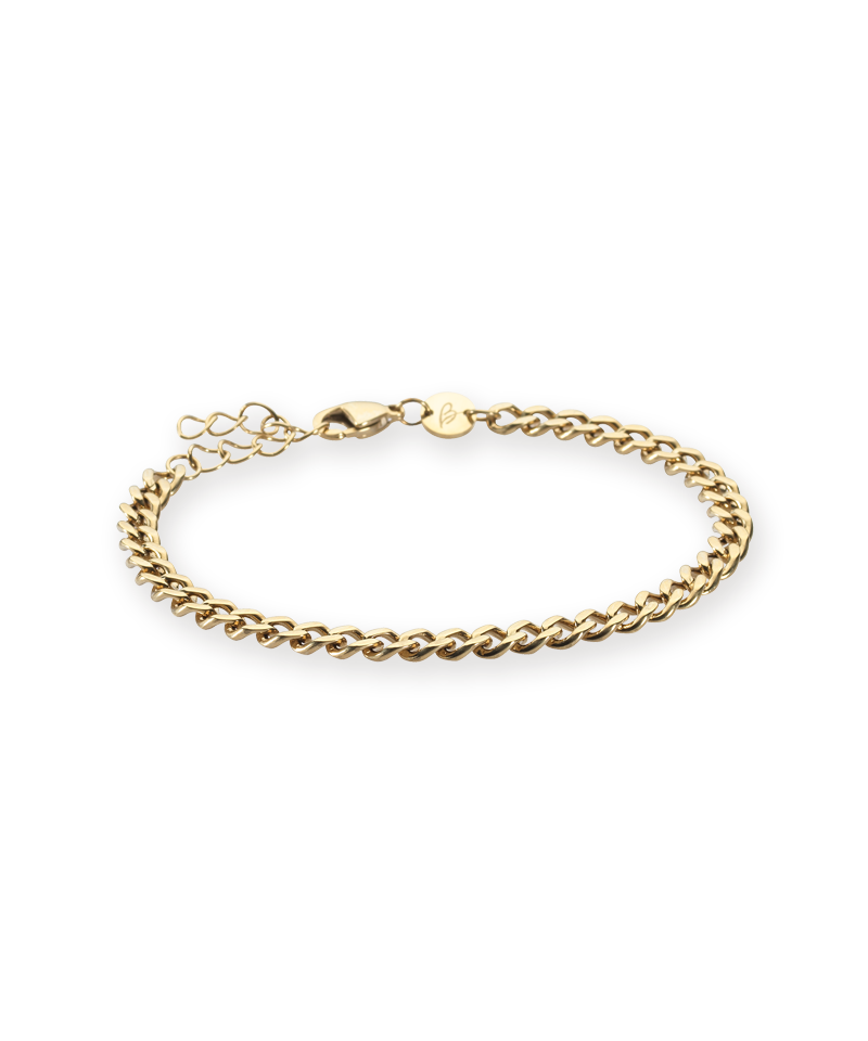 Curb Link Armband 15,5-19 cm G