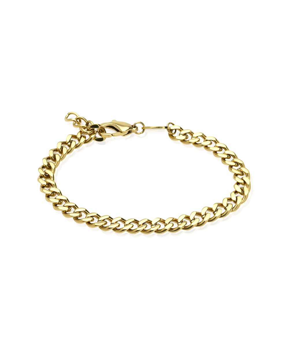 Grand Curb Link Bracelet 18-22 cm G