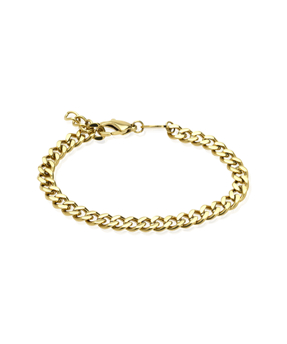 Grand Curb Link Bracelet 18-22 cm G