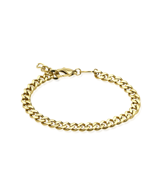Grand Curb Link Bracelet 18-22 cm G