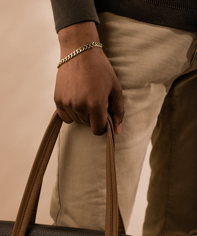 Grand Curb Link Bracelet 18-22 cm G