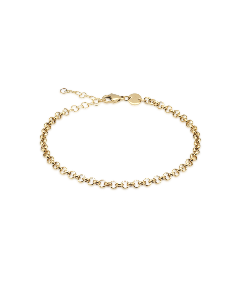 Tiny Box Chain Bracelet 18-22 cm G
