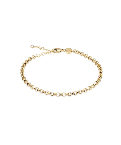Tiny Box Chain Bracelet 18-22 cm G