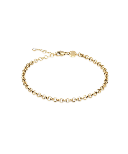 Tiny Box Chain Bracelet 18-22 cm G
