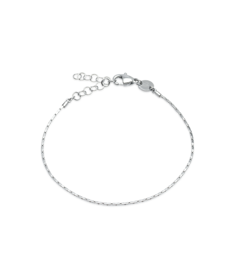 Flat chain Bracelet 15,5-19 cm S