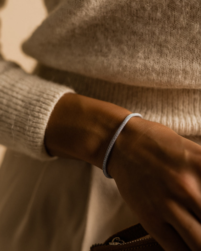 Round Mesh Bracelet 15,5-19 cm S