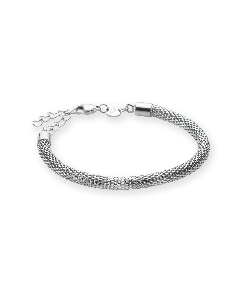 Grand Round Mesh Armband 15,5-19 cm S