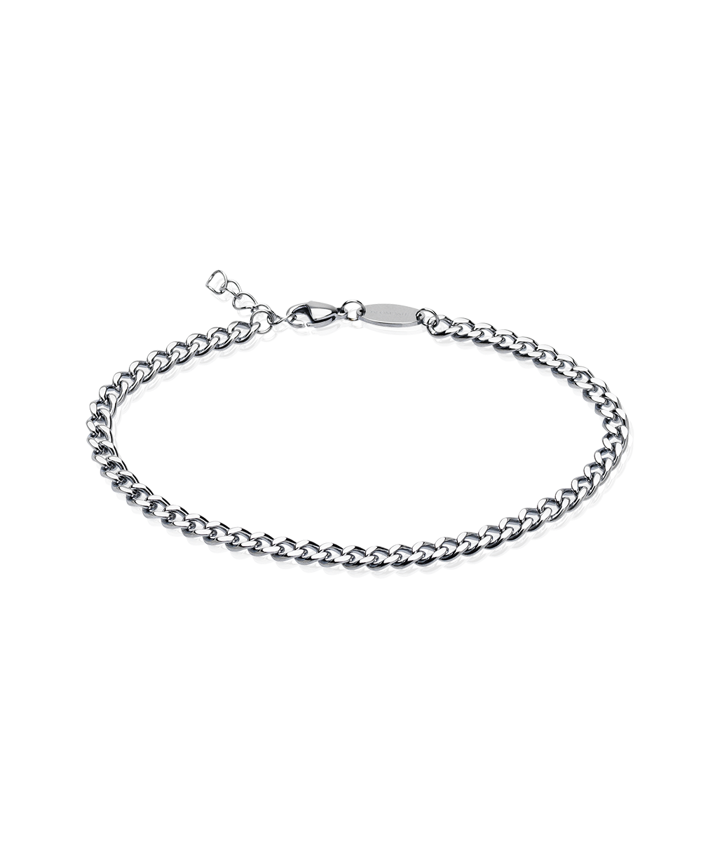 Curb Link Bracelet 18-22 cm S