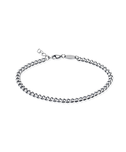 Curb Link Bracelet 18-22 cm S